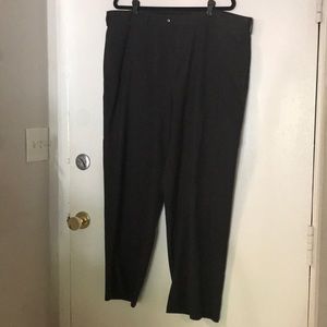 Men’s black suit pants